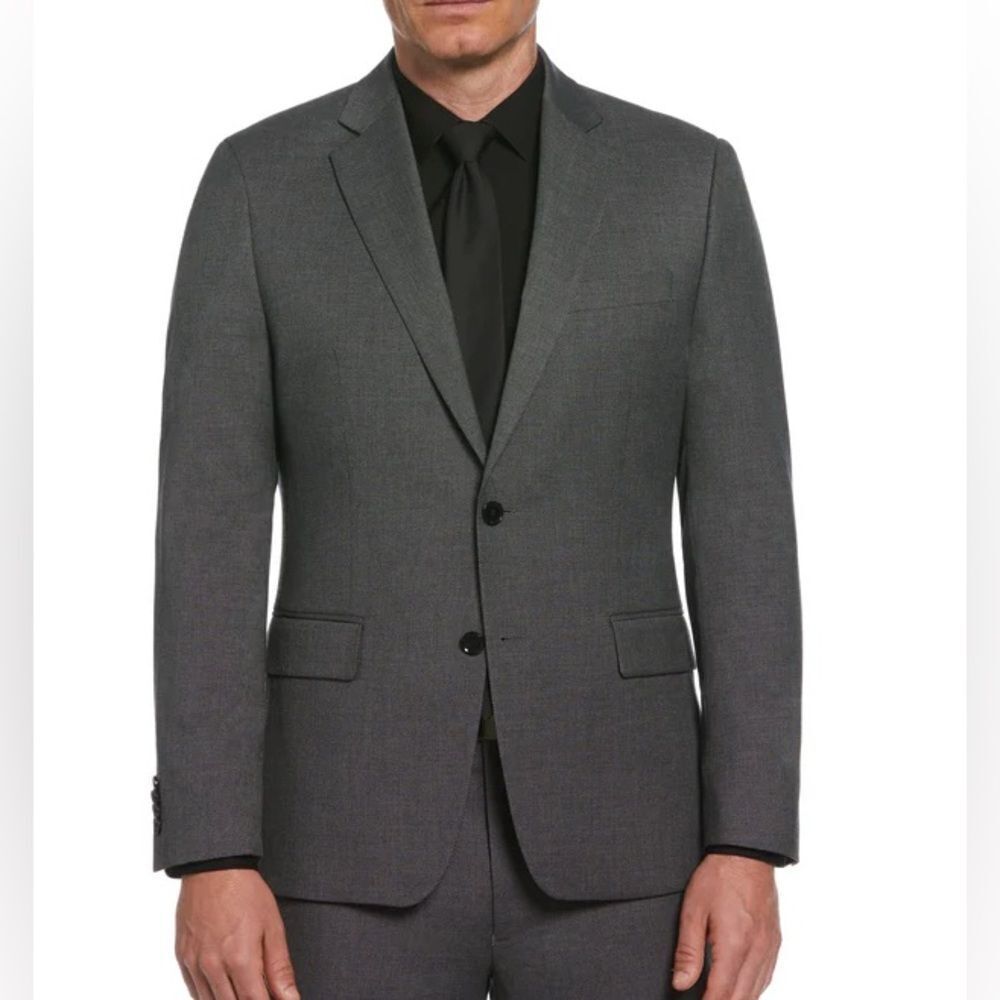 New Perry Ellis City Fit Blazer Modern Sillhouette C38